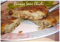 Tortilla de pommes de terre et oignons