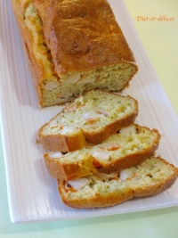 Cake de la mer au surimi et aux miettes de crabe