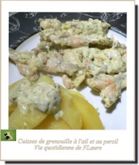 Cuisses de grenouille  l  ail et au persil
