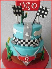 Gâteau à thème Cars