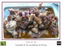 Coq au vin (deux recettes)