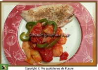 Dorade grise au four