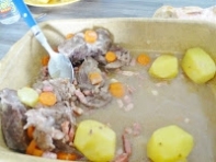 Bourguignon au vin blanc