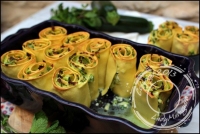 Wraps de lasagnes aux courgettes
