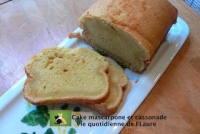Cake mascarpone et cassonade