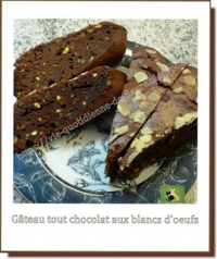 Gteau tout chocolat aux blancs d   ufs