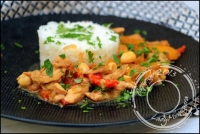 Poulet aux Poivrons et Noix de Cajou