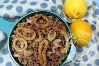 Salade de riz aux fruits de mer