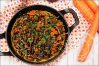 Wok de riz sauvage aux lgumes curry et lait de coco