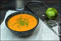Soupe acidule  la courge butternut aux saveurs asiatiques