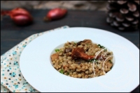 Risotto de sarrasin aux champignons sans gluten