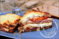 Croque monsieur moelleux et gratin recette familiale