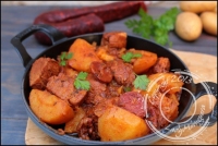 Saut de porc au chorizo