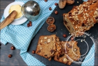 Irish soda bread complet aux noisettes figues et abricots schs sans oeufs