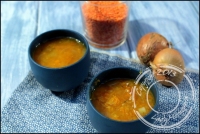 Soupe de butternut rtie au romarin