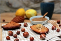 Madeleines Mathilda (citron noisettes et pralin) de Pierre Herm
