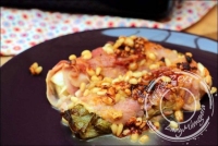 Endives au jambon Comt et pignons de pin de Laurent Mariotte