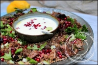 Salade de sarrasin au confit de canard sans gluten