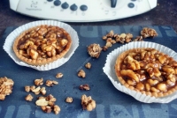 recette de tartelettes aux noix et caramel beurre sal au thermomix de vorwerk