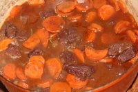 recette de daube de boeuf moelleuse aux carottes