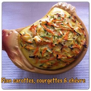 Recette Flan Carottes Courgettes Et Chevre