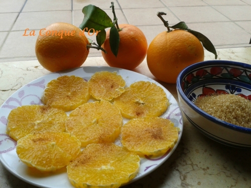 Oranges à la cannelle