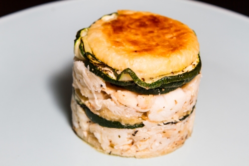 Millefeuille Cabillaud Courgette