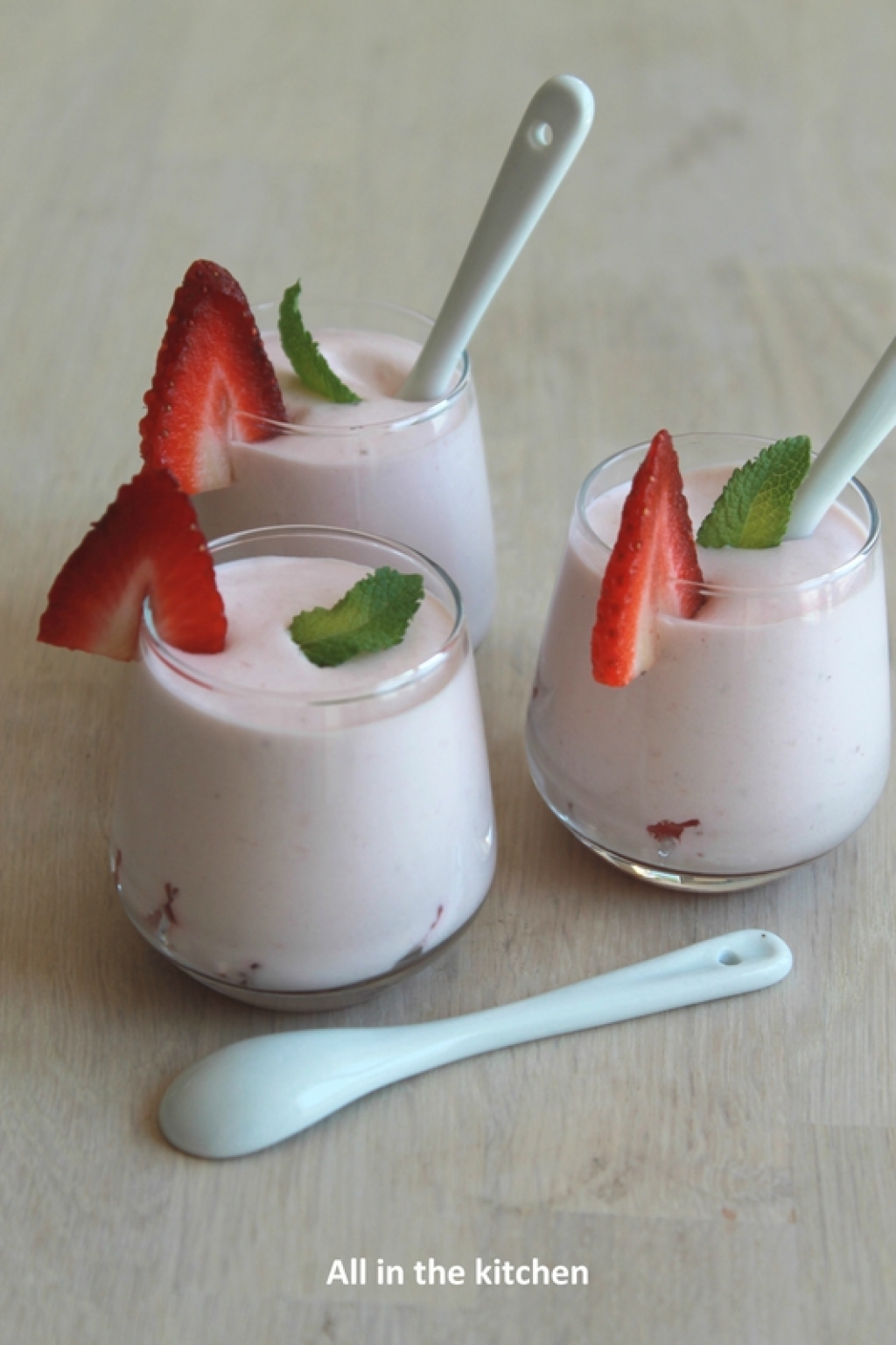 Recette presque mousse de fraise au mascarpone