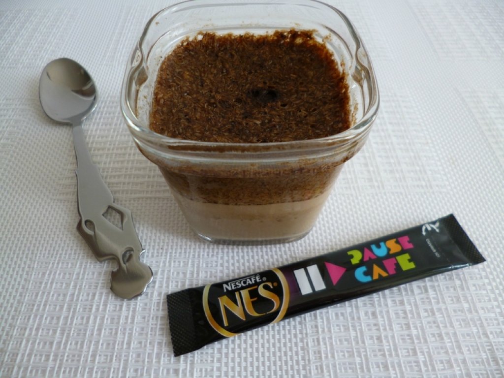 Recette yaourts soja maison au café avec psyllium et sukrin (sans sucre)