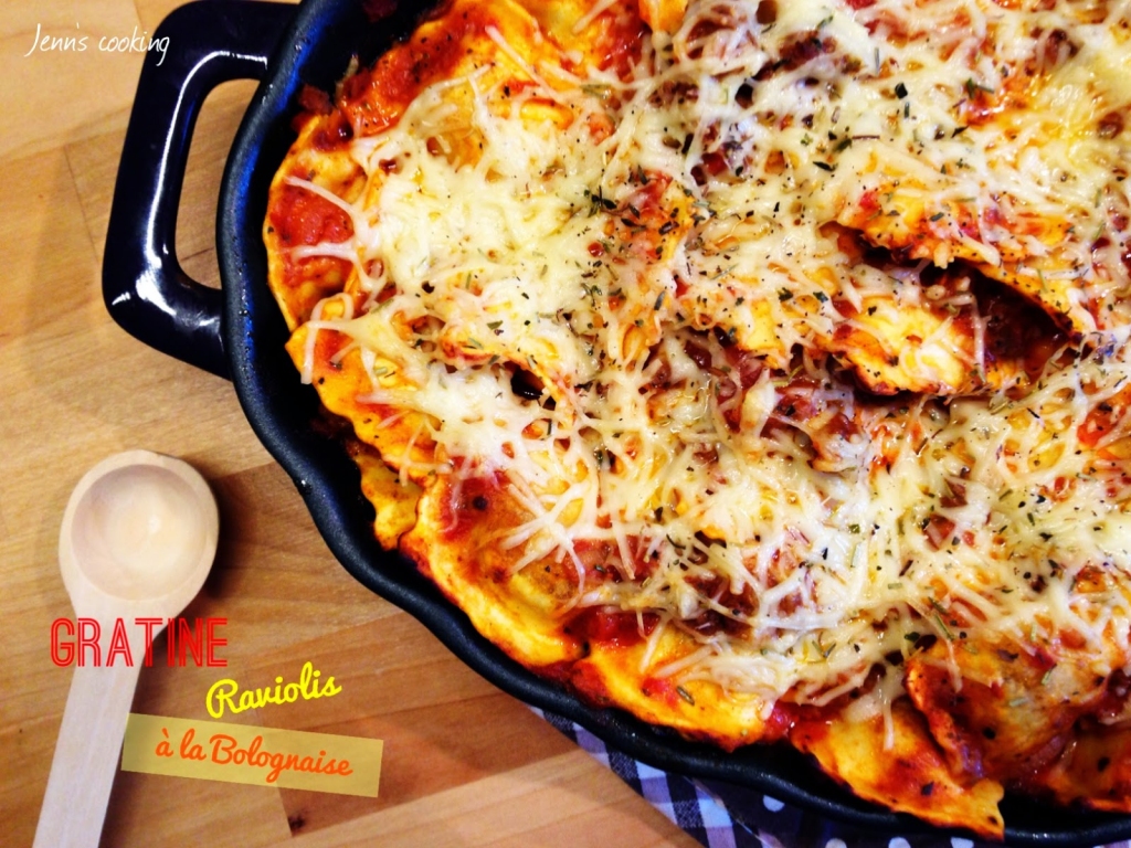 Recette raviolis gratinées façon bolognaise