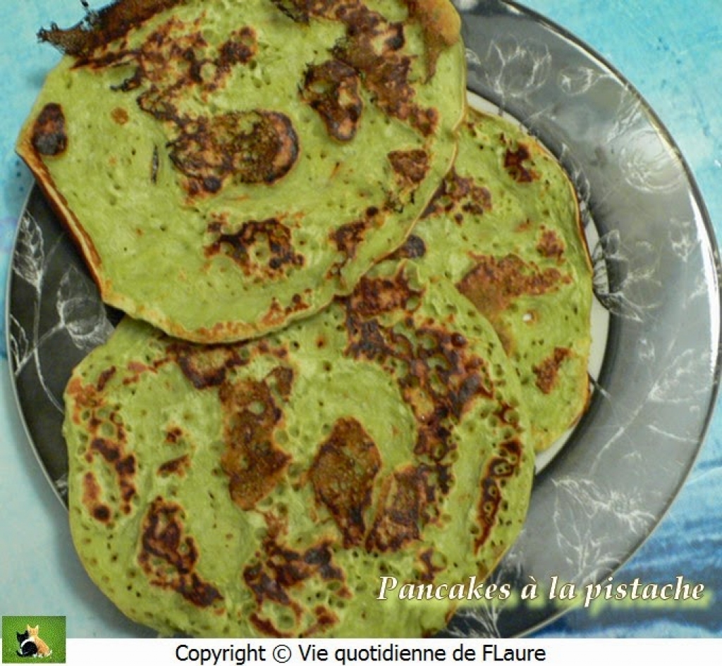Pancakes  la pistache
