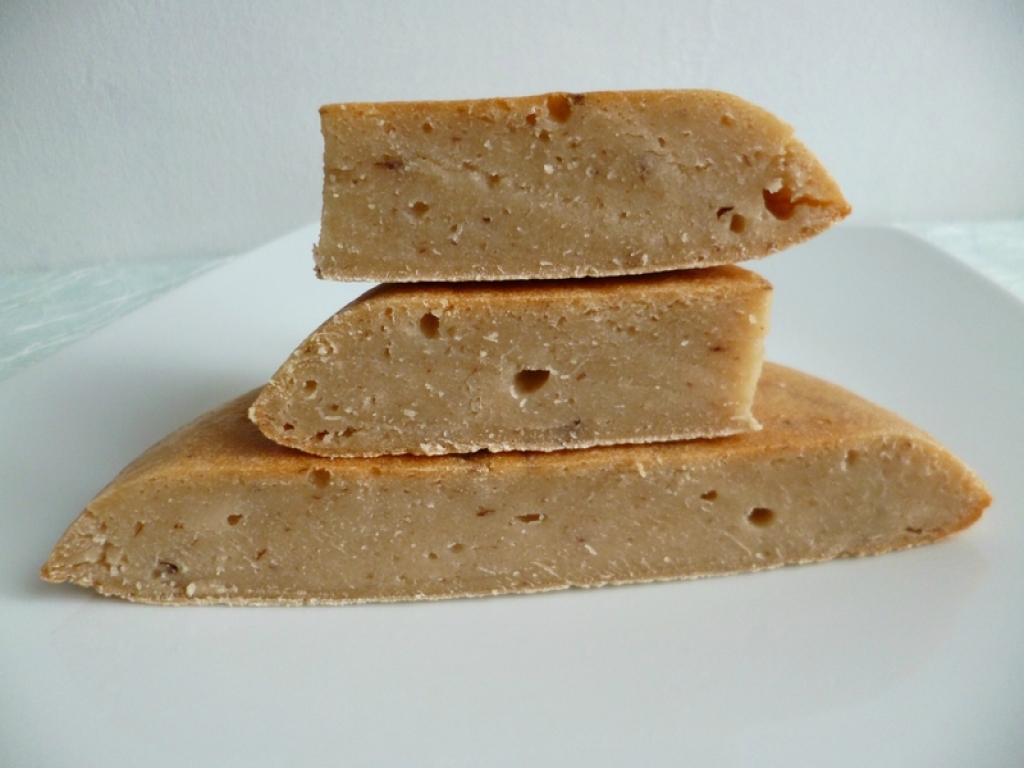 Recette pudding pruneaux sans gluten au yaourt de soja et aux fibres de