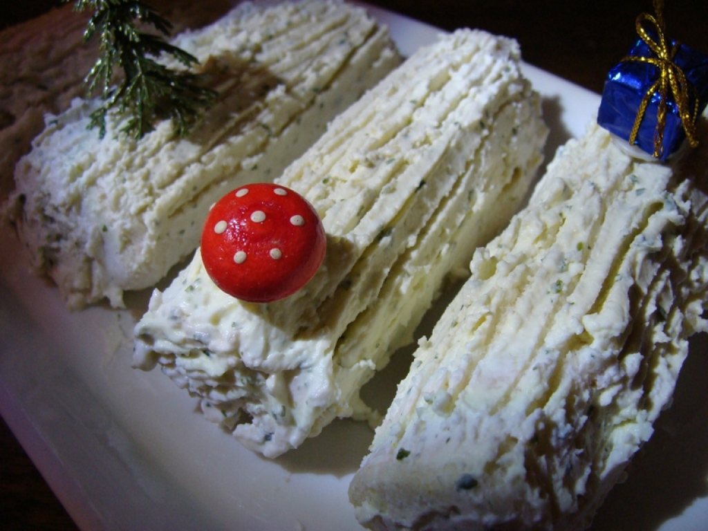 Recette mini buches de noel salees