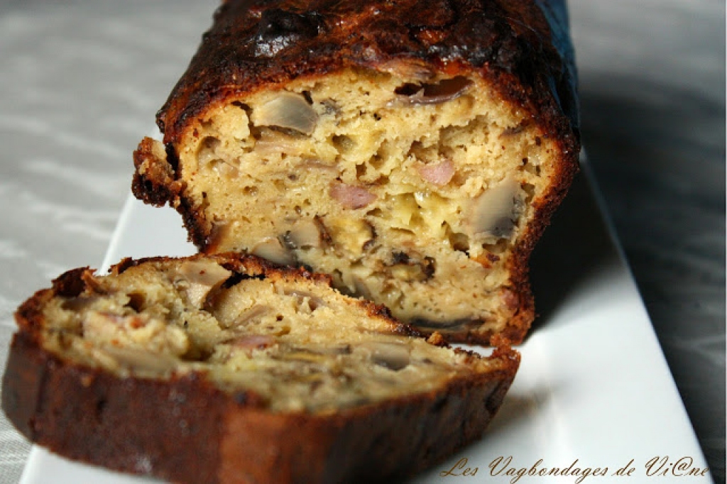 Recette Cake Lardons Champignons Fromage Moutarde Recette Cake Lardons Champignons Fromage Moutarde