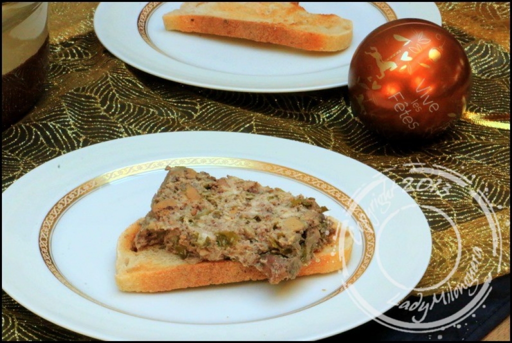 Recette terrine de campagne aux épices de noël