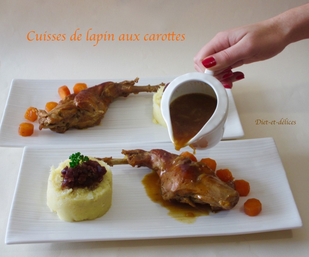recette cuisses de lapin aux carottes