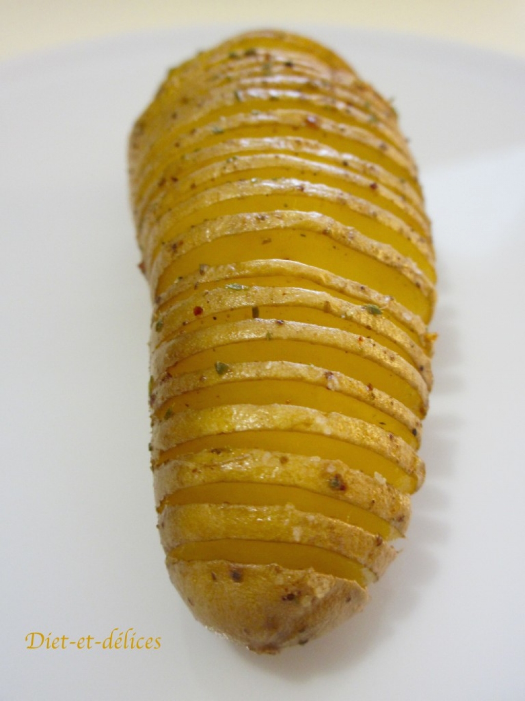 Hasselback potatoes pommes de terre à la suédoise