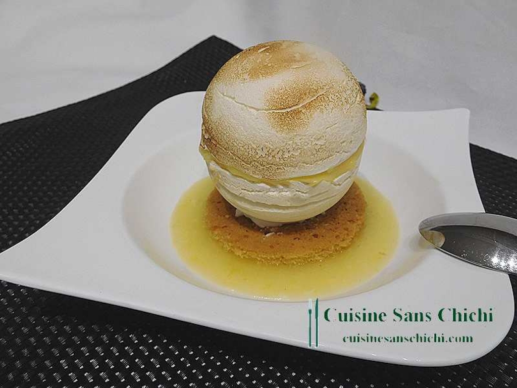Recette tarte citron meringuée revisitée